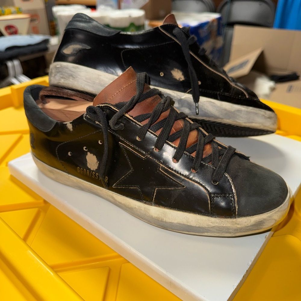 Golden Goose Black and Brown Sneakers - Picture 6 of 6